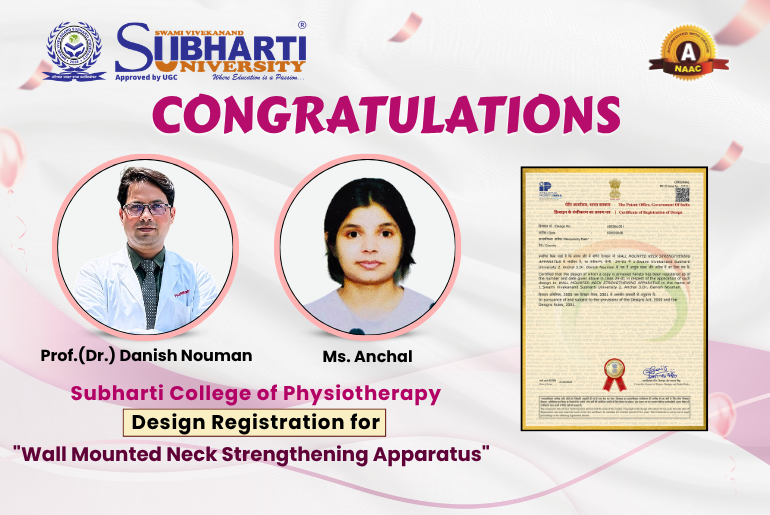 Design Registration for Innovative Neck Strengthening Apparatus
